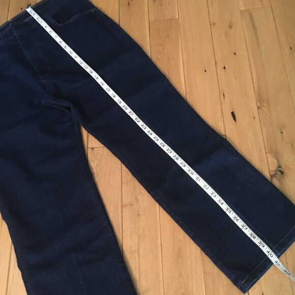 Vintage Y2K Elite Dark True Blue Denim Jeans - Picture 12 of 12